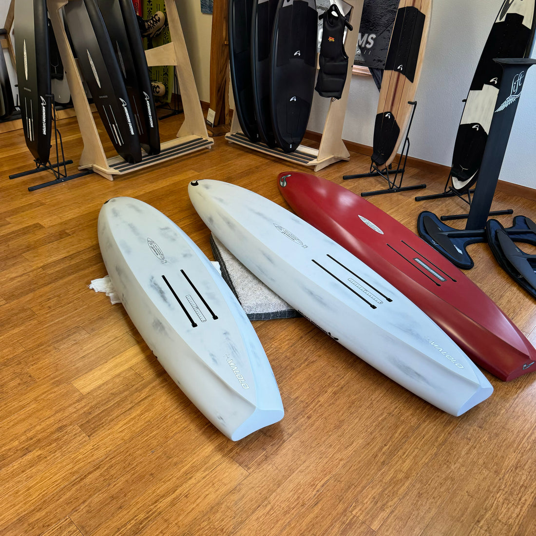 Amundson Customs Malolo Race / Ride & Race Down Wind Boards - Custom Order