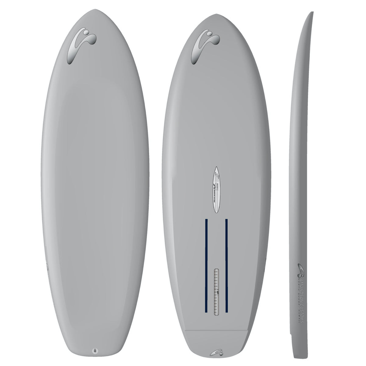 Amundson Customs Foil Drive Lightning Bolt Foil Board - Custom