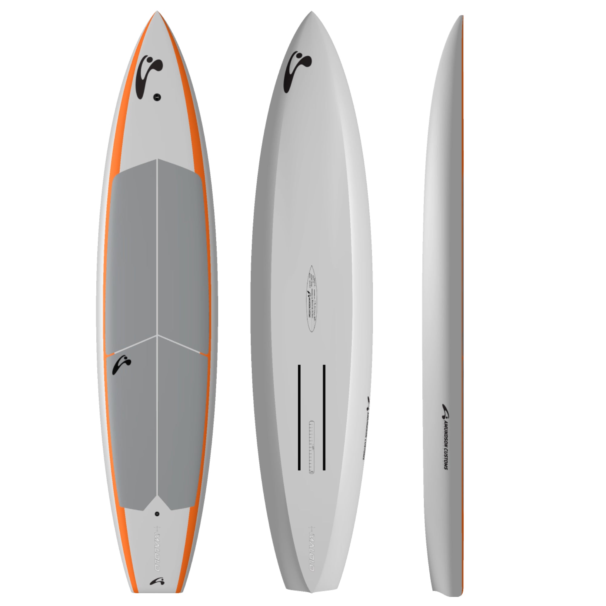 Amundson CustomssupderModel4.4 プローンフォイル Amundson Customs Super Model / Prone Foil Board – amundsonfoil