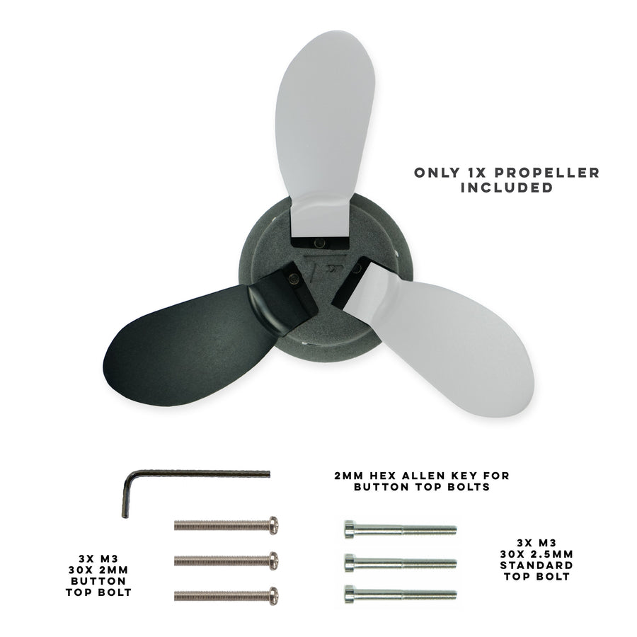 Foil Drive Three Blade Propeller Upgrade