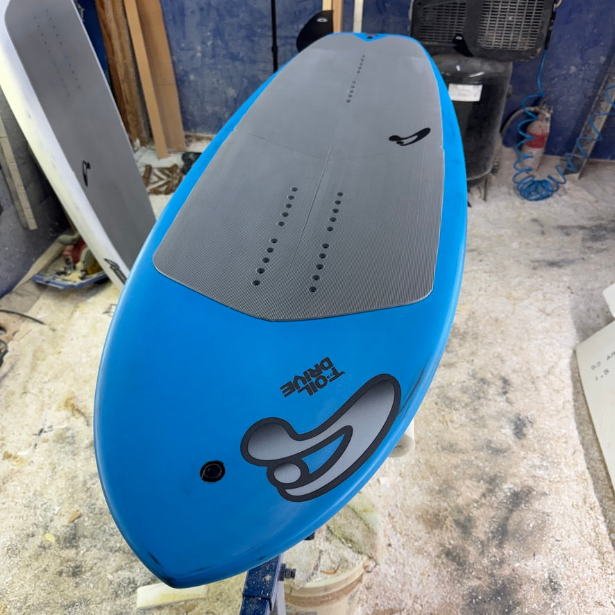Amundson Customs Foil Drive Trench Board - Custom Design In Stock - 4'10" x 19" - 35L