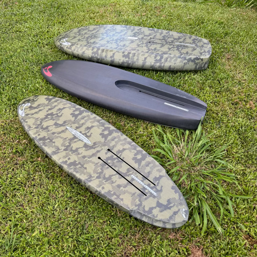 Amundson Customs Foil Drive Lightning Bolt Trench Foil Board - Custom Order