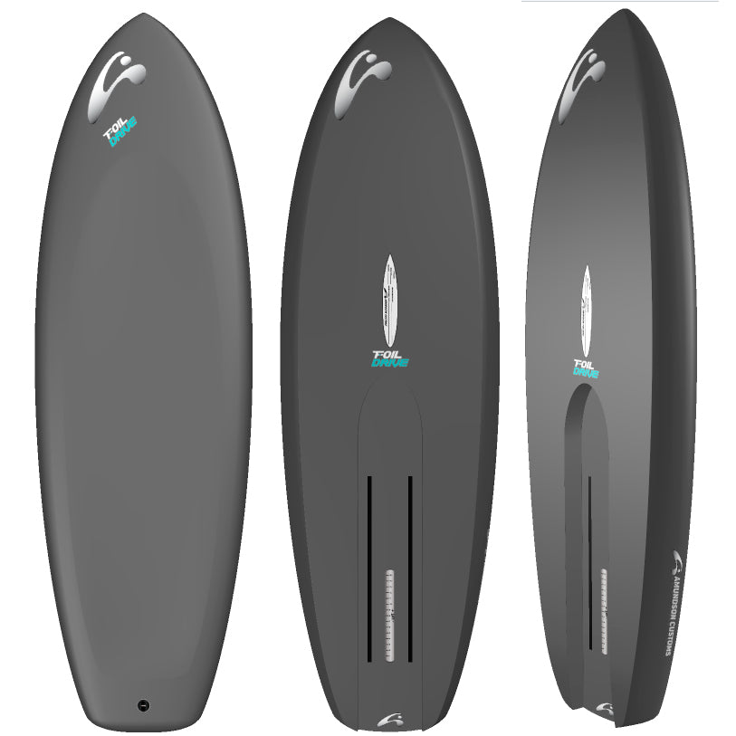 Amundson Customs Foil Drive Lightning Bolt Trench Foil Board